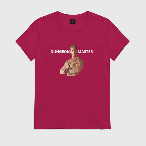 Женская футболка Dungeon Master Billy / Маджента – фото 1