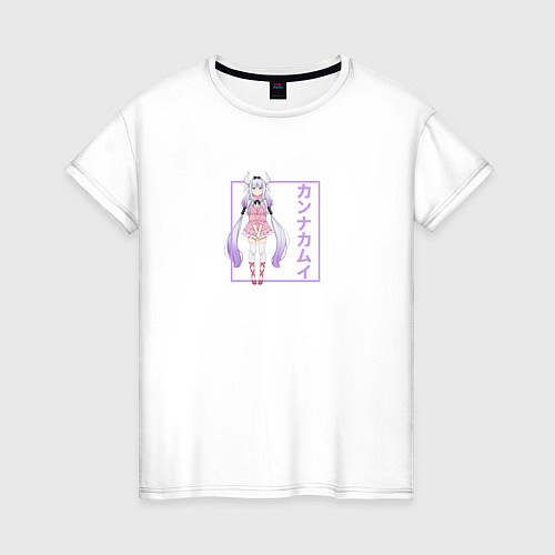 Женская футболка Kanna Kamui Дракорничная госпожи Кобаяси / Белый – фото 1