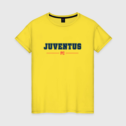 Женская футболка Juventus FC Classic / Желтый – фото 1