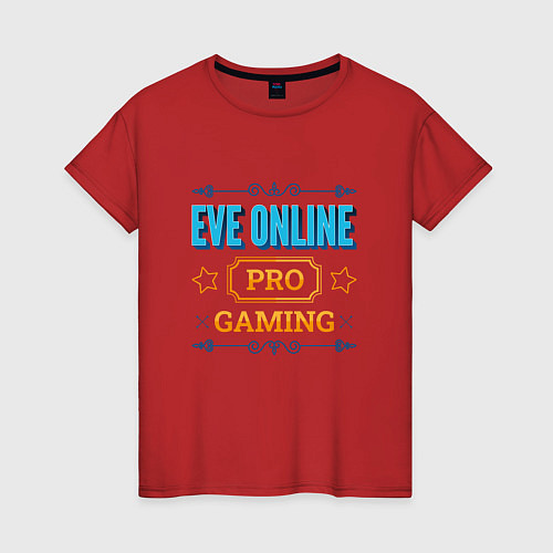 Женская футболка Игра EVE Online PRO Gaming / Красный – фото 1