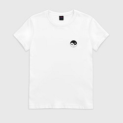 Женская футболка ИНЬ ЯНЬ СМАЙЛ MINI