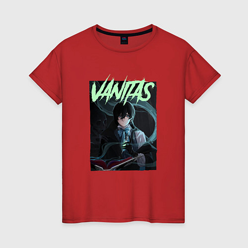 Женская футболка Vanitas арт / Красный – фото 1