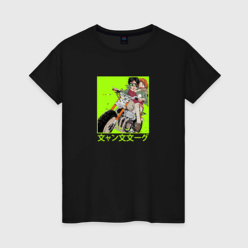 Женская футболка Джо и Сатио Megalo Box / Черный – фото 1