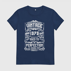 Женская футболка Винтаж 1979 этикетка