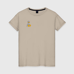 Женская футболка Два весёлых гуся СЕРЫЙ mini