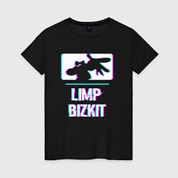 Женская футболка Limp Bizkit Glitch Rock