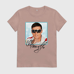 Женская футболка Юрий Шатунов автограф