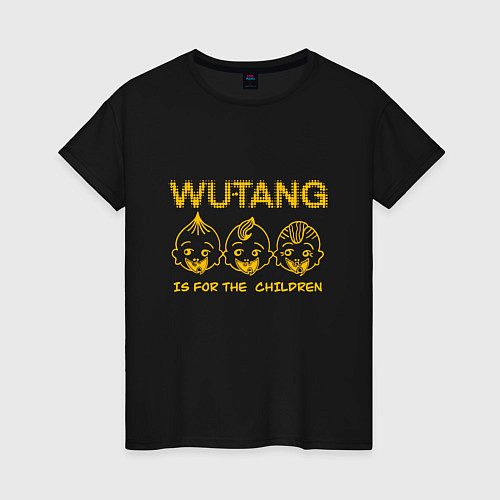 Женская футболка Wu-Tang Childrens / Черный – фото 1