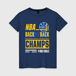 Женская футболка GOLDEN STATE WARRIORS NBA CHAMPION