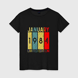 Женская футболка 1984 - Январь