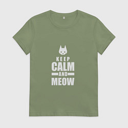 Женская футболка Stray - Keep Calm