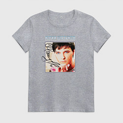 Женская футболка Юрий Шатунов в юности