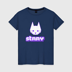 Женская футболка Stray x Twitch