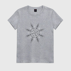 Женская футболка Шлем ужаса знак северных народов