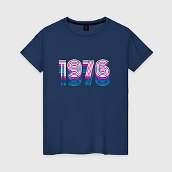 Женская футболка 1976 год retro neon