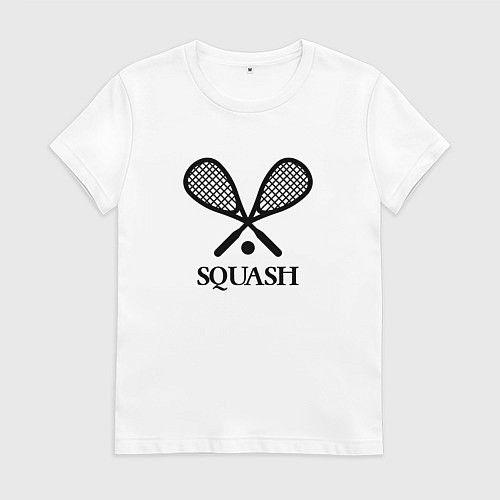 Женская футболка Сквош / Белый – фото 1