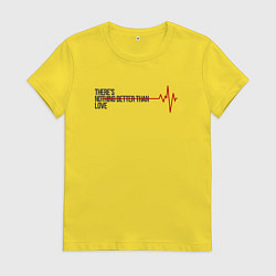 Женская футболка Любви Нет