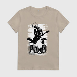 Женская футболка Punk jump