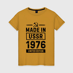 Женская футболка Made in USSR 1976 limited edition