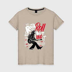 Женская футболка Рок-н-ролл Rock n Roll