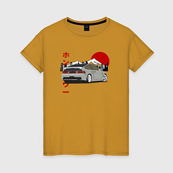 Женская футболка Honda Crx Retro JDM