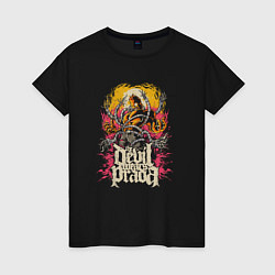 Женская футболка The Devil wears prada - space monster