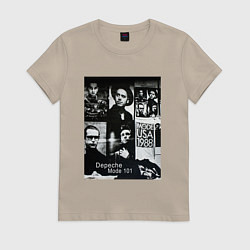 Женская футболка Depeche Mode 101 Vintage 1988