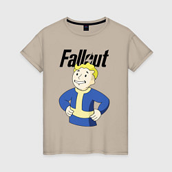 Женская футболка Fallout blondie boy