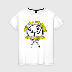 Женская футболка Capoeira Cordao de ouro