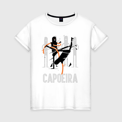 Женская футболка Capoeira contactless combat / Белый – фото 1