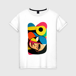 Женская футболка Поп-арт в стиле Пабло Пикассо