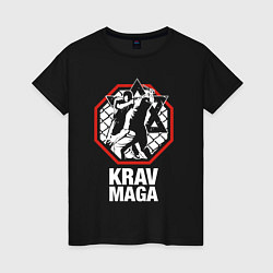 Женская футболка Krav-maga octagon - ring