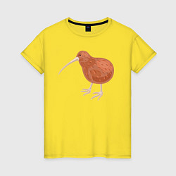 Женская футболка Птица киви