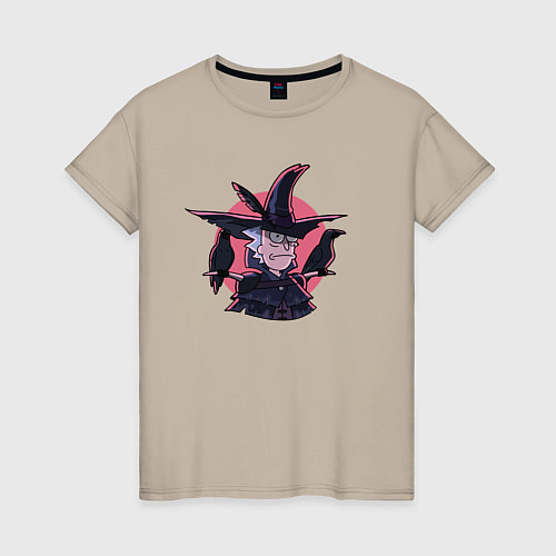 Женская футболка Rick and Crows / Миндальный – фото 1
