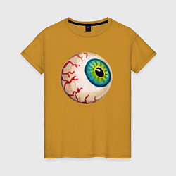 Женская футболка Глаз зомби