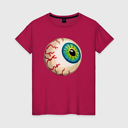 Женская футболка Глаз зомби