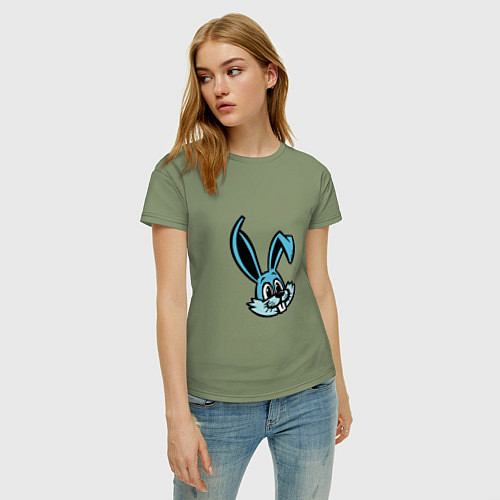 Женская футболка Blue Bunny / Авокадо – фото 3