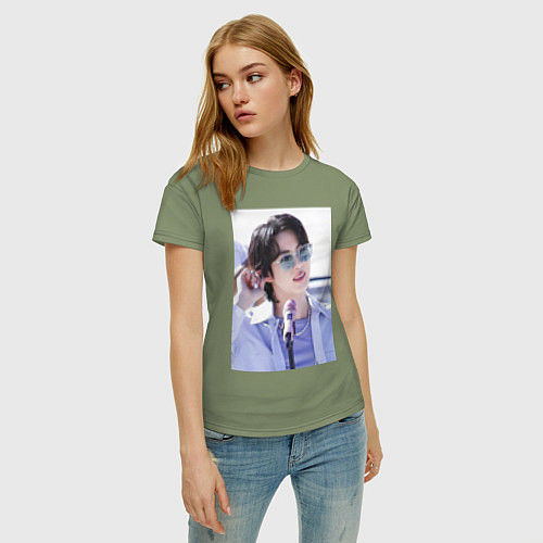 Женская футболка Мировой красавчик Джин / Авокадо – фото 3