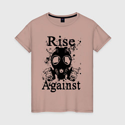 Женская футболка Rise Against rock