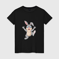 Женская футболка Running Rabbit