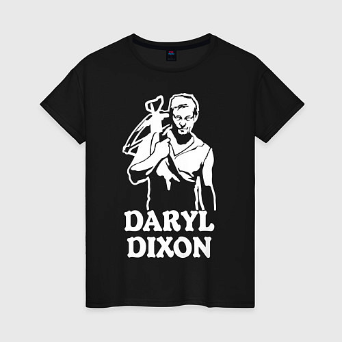 Женская футболка Daryl Dixon / Черный – фото 1