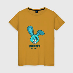Женская футболка Pirates rabbit
