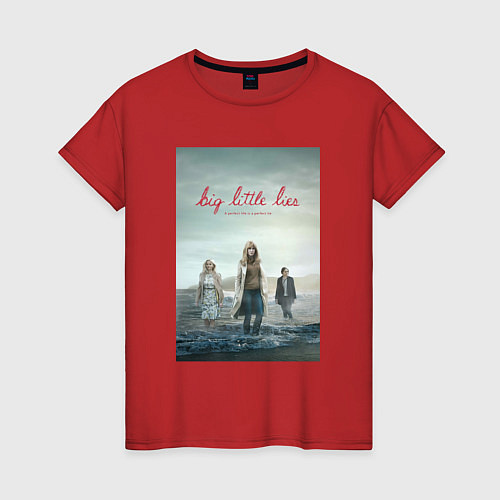 Женская футболка Big Little Lies / Красный – фото 1