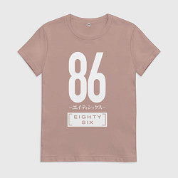 Женская футболка Eighty Six