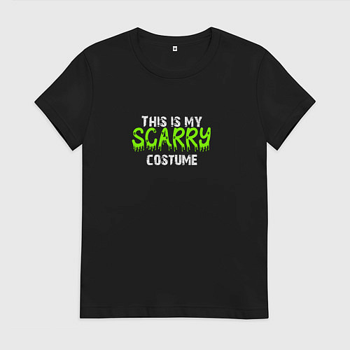 Женская футболка Мой костюм на Хэллоуин / Черный – фото 1