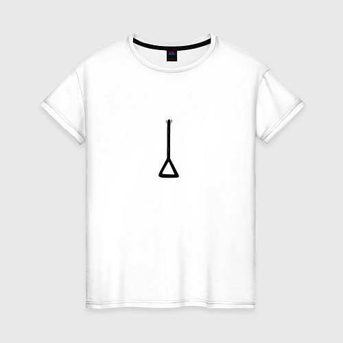 Женская футболка Хвостик Почита / Белый – фото 1