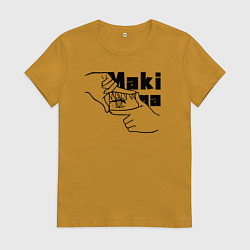 Женская футболка Глаза Макимы