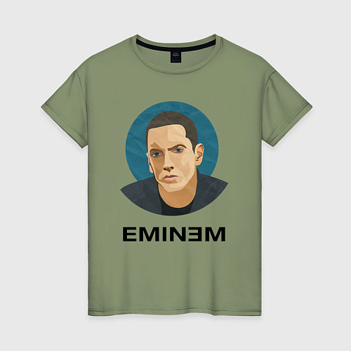 Женская футболка Eminem поп-арт / Авокадо – фото 1