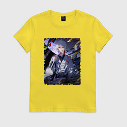 Женская футболка Красавчик Юкито Орикаса - Семёрка идолов