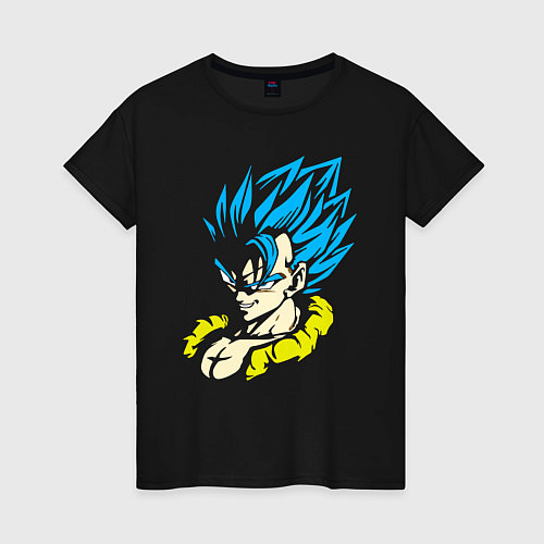 Женская футболка Goku Son - Dragon Ball - Воин / Черный – фото 1
